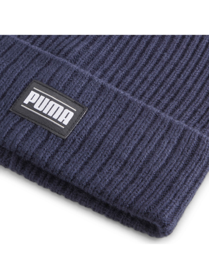 Шапка PUMA Ribbed Classic Cuff Beanie модель 024038 — фото 3 - INTERTOP