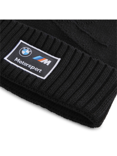 Шапка PUMA Bmw Mms Classic Cuff Beanie модель 025670 — фото 3 - INTERTOP