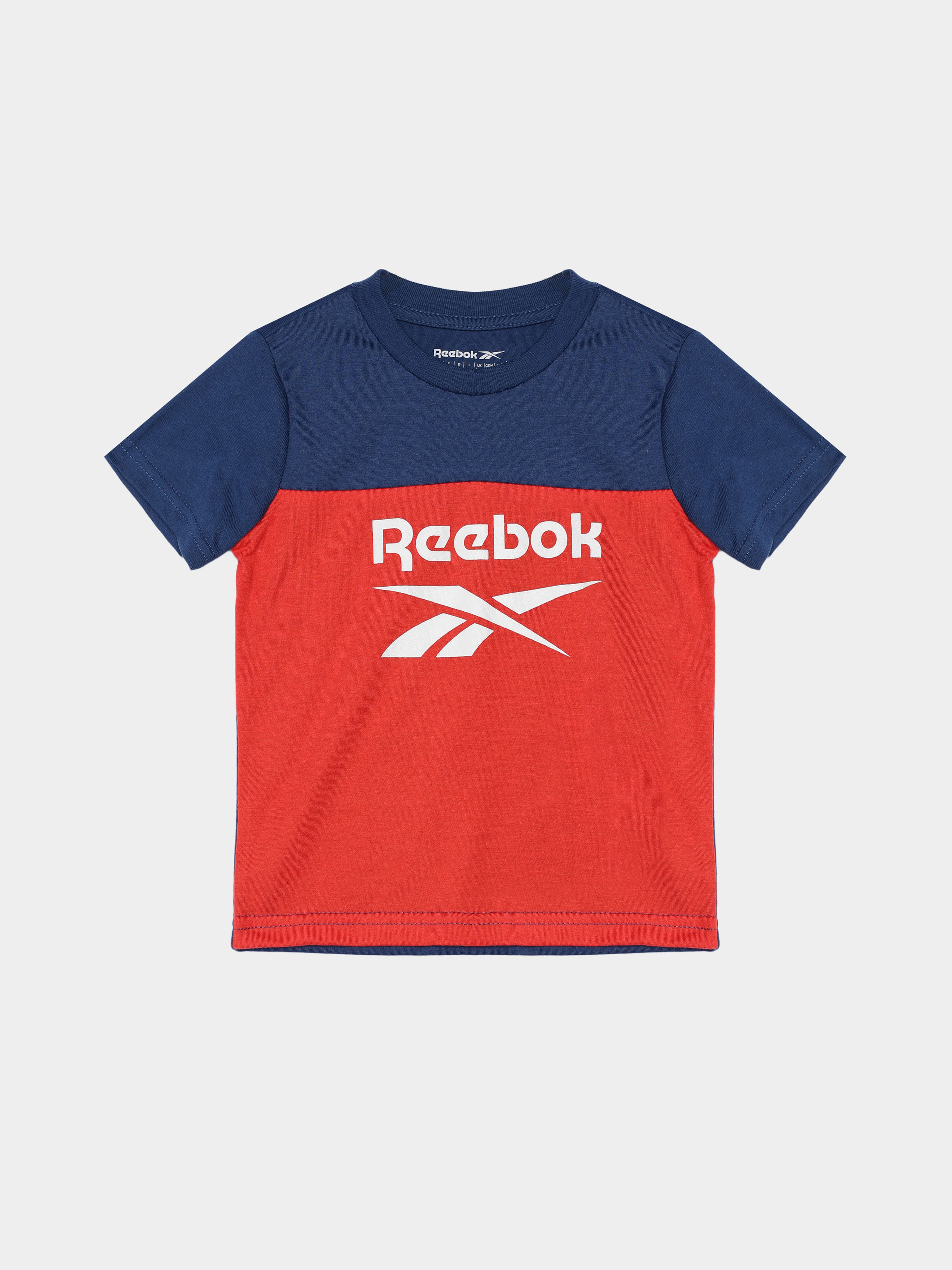 Бавовняний Дитячий Повсякденний костюм Reebok  (0A167) колір блакитний Reebok - купити в Україні