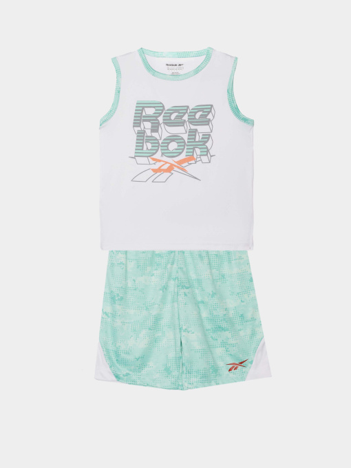 Костюм Reebok модель C9993RB4_white/green Фото