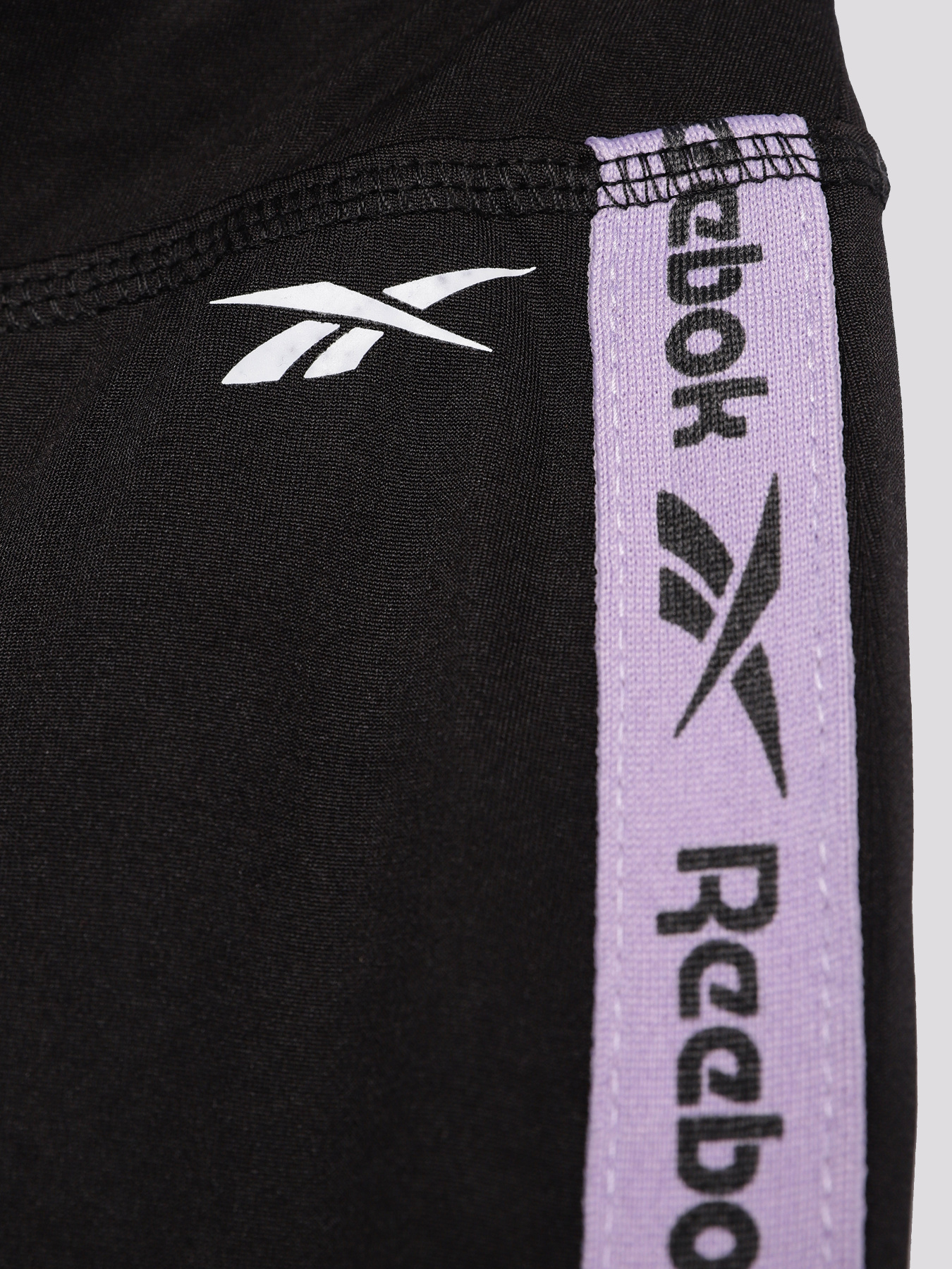 Легінси Reebok 2 Pack Brand Logo Tight Set модель E4565RG_BLACK/PURPLE Фото