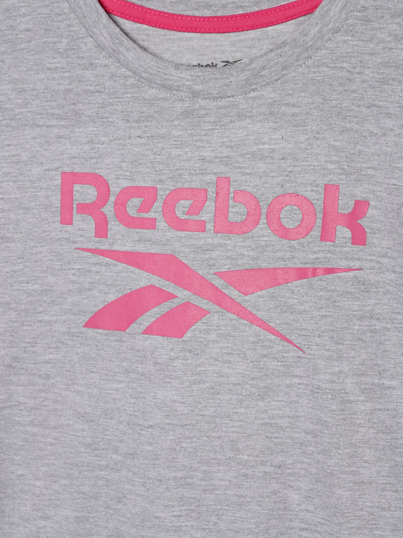 Футболка Reebok модель H4556RG_PINK/GREY Фото