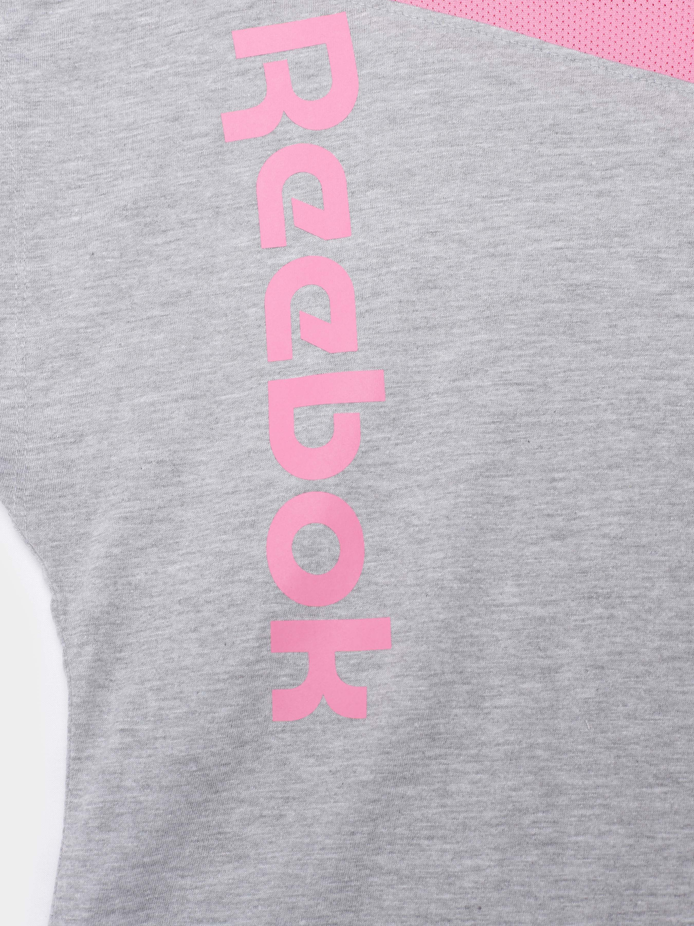Футболка Reebok модель H4558RG_PINK/GREY Фото