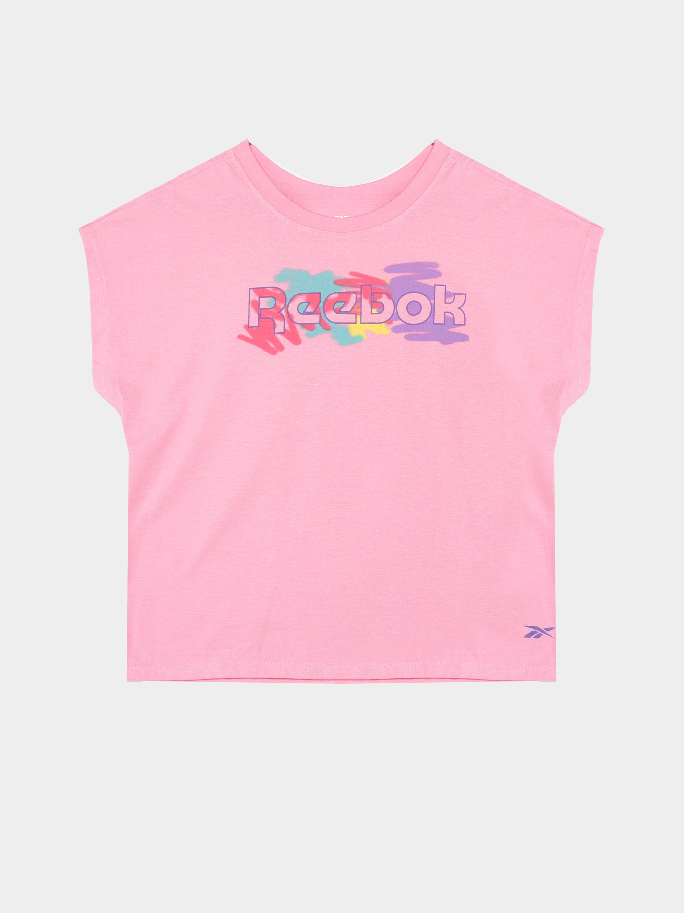 Футболка Reebok модель H4558RG_PINK/GREY Фото