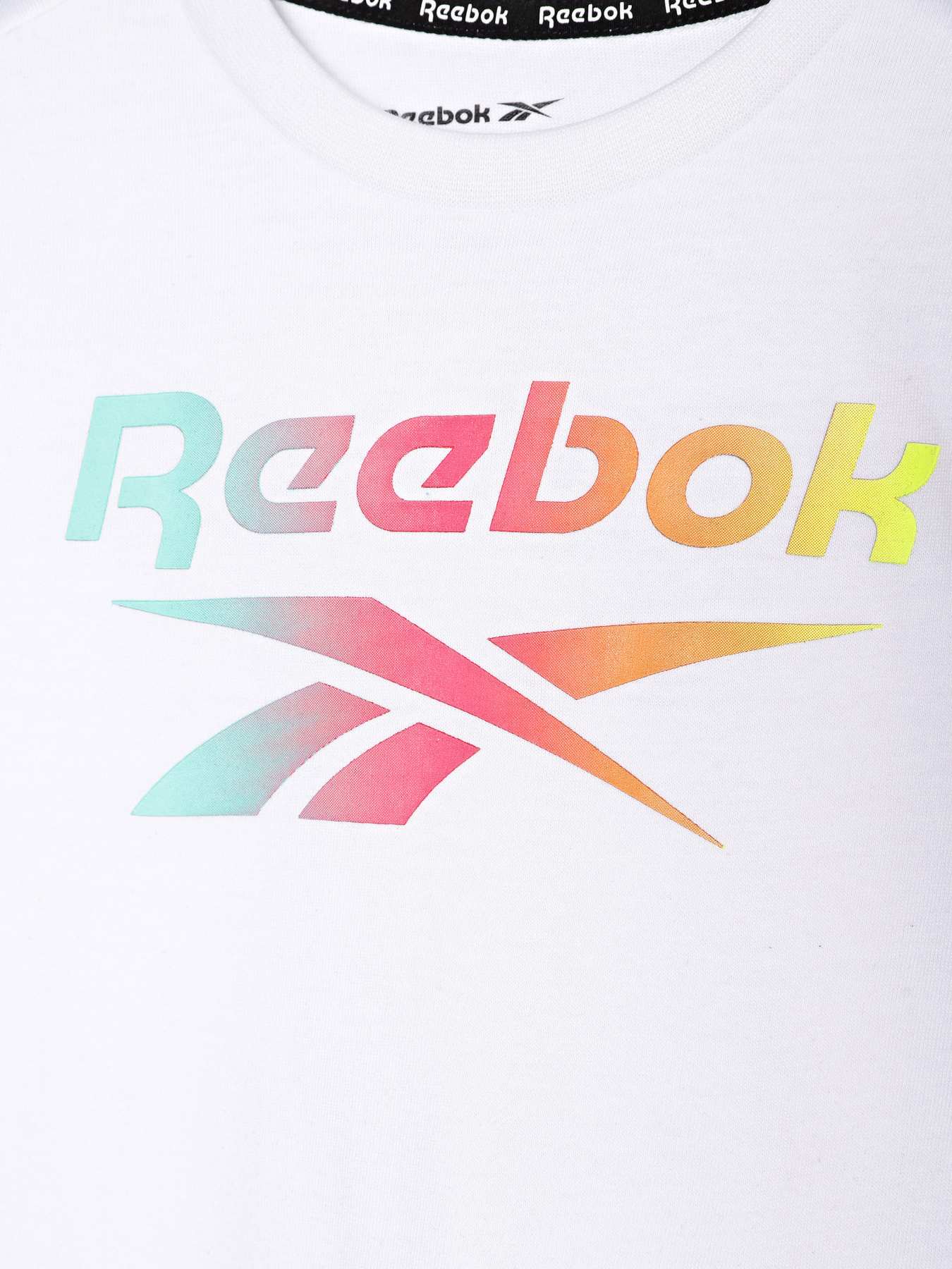 Футболка Reebok модель H9191RB4_WHITE Футболка Reebok модель H9191RB4_WHITE Фото