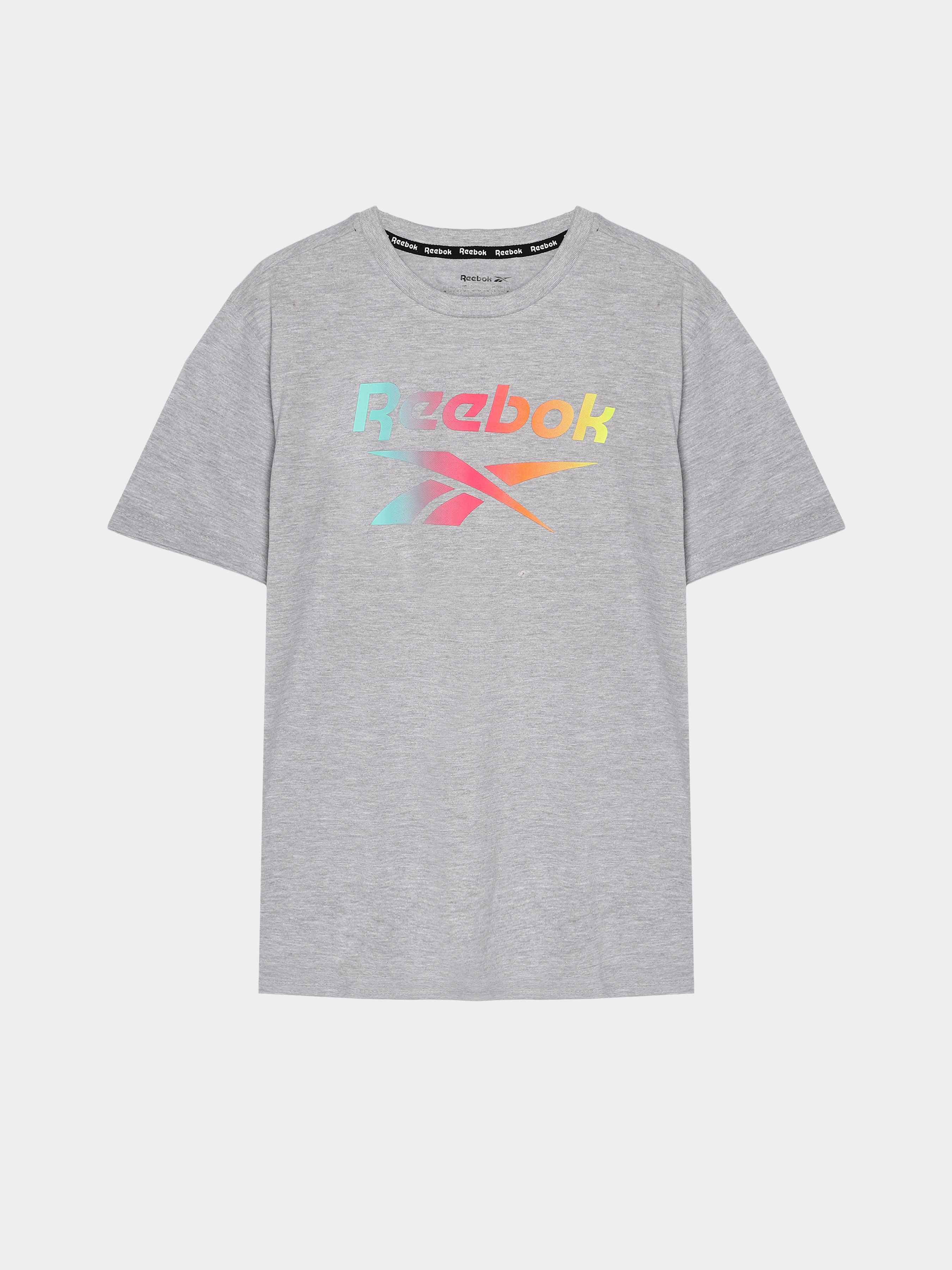 Бавовняна Дитяча Футболка Reebok  (0A221) колір сірий