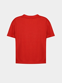 Футболка Reebok модель H9894RB_WHITE/RED Фото