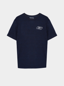 Футболка Reebok модель H9974RB8_NAVU BLUE/RED Фото