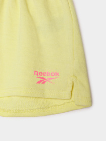 Повсякденні шорти Reebok модель S4731RG4_GREY/YELLOW Повсякденні шорти Reebok модель S4731RG4_GREY/YELLOW Фото