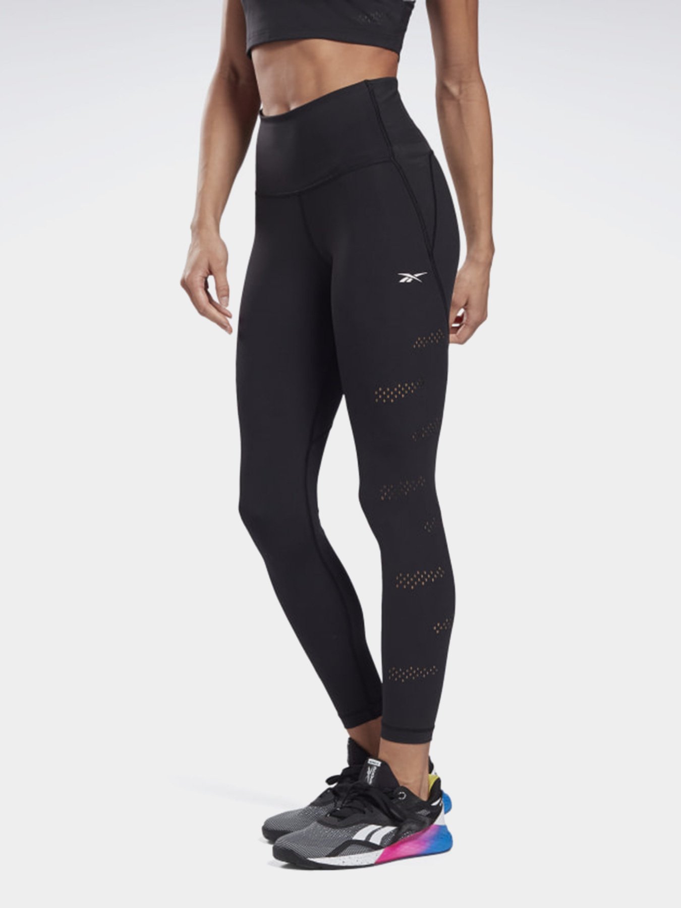 Леггинсы Reebok HIGH-RISE LUX PERFORM PERFORATED модель GL2621 Фото