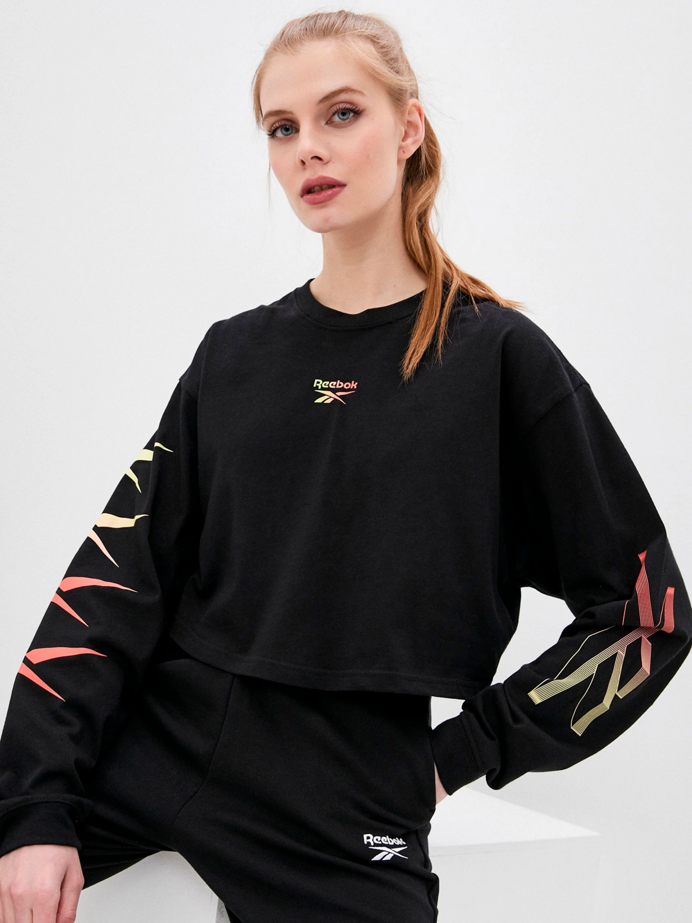 Футболки и поло Reebok Classics Long Sleeve модель GP1149 Фото