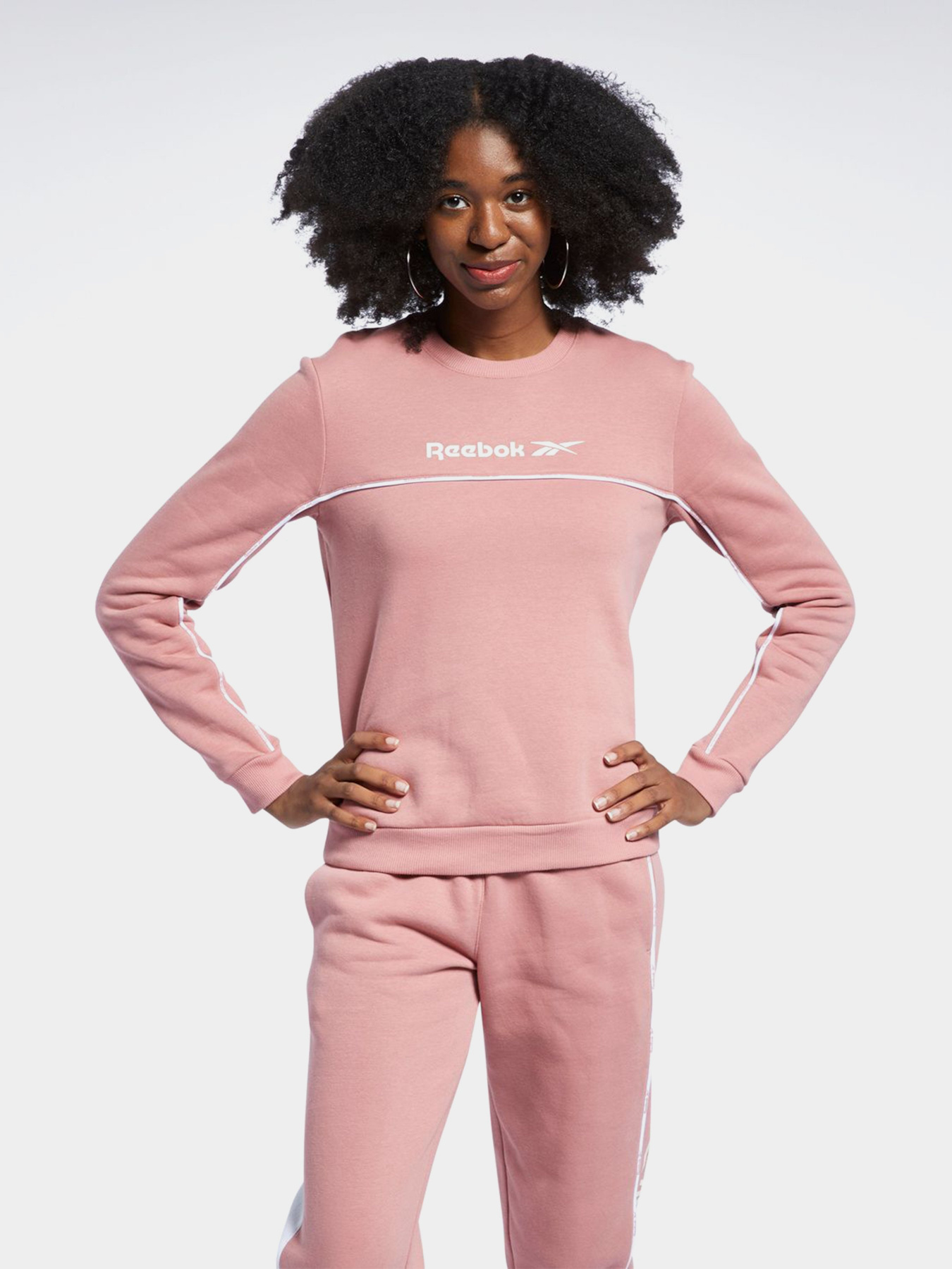 Свитшот Reebok CLASSICS FOUNDATION LINEAR CREW модель GJ4916 Фото