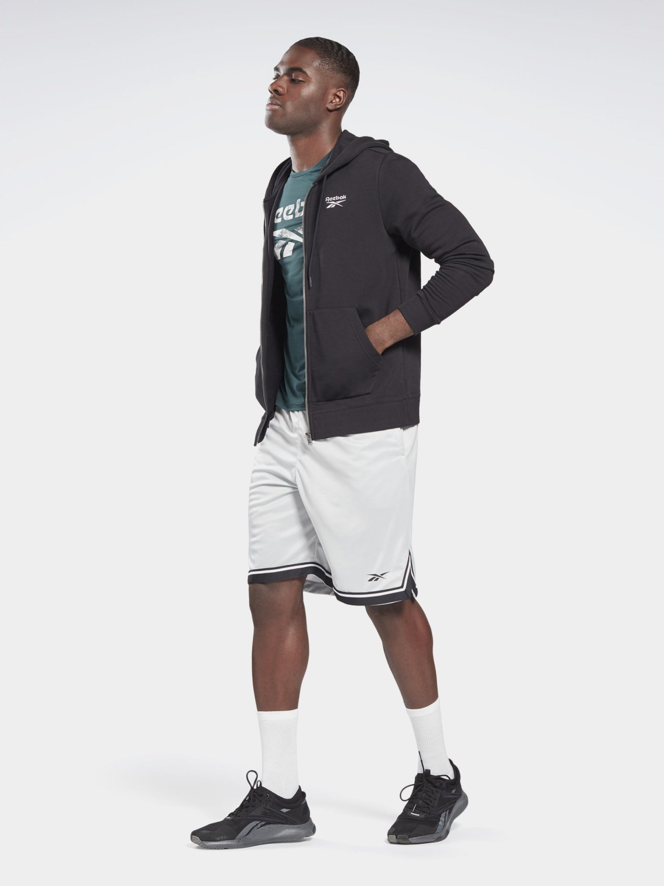 Кофта спортивная Reebok IDENTITY ZIP-UP модель GL3145 Фото