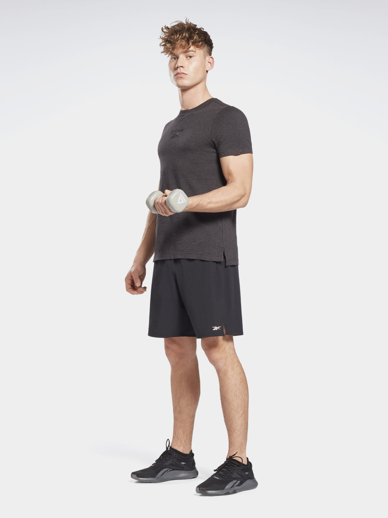 Футболки і поло Reebok TE MELANGE SS модель GI8567 Фото