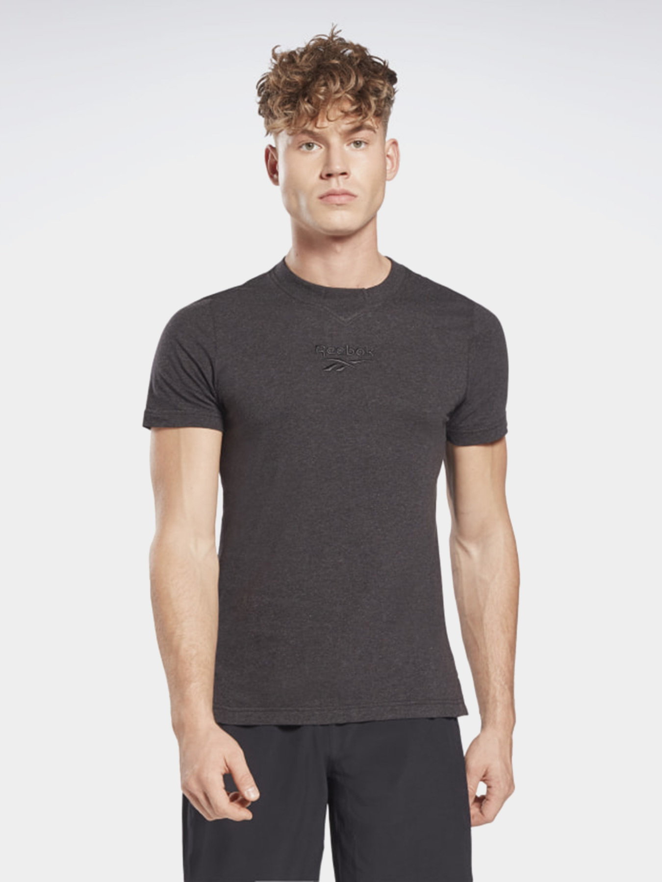 Футболки і поло Reebok TE MELANGE SS модель GI8567 Фото