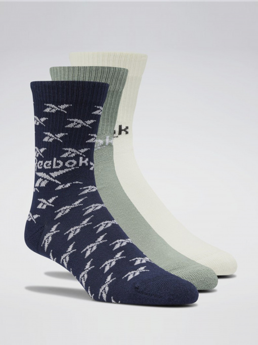 Шкарпетки та гольфи Reebok CLASSICS FOLD-OVER CREW модель GN7668 Фото