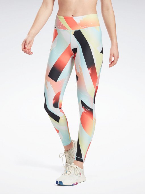 Леггинсы спортивные Reebok LUX BOLD - RETRO VECTOR модель GL2834 Фото