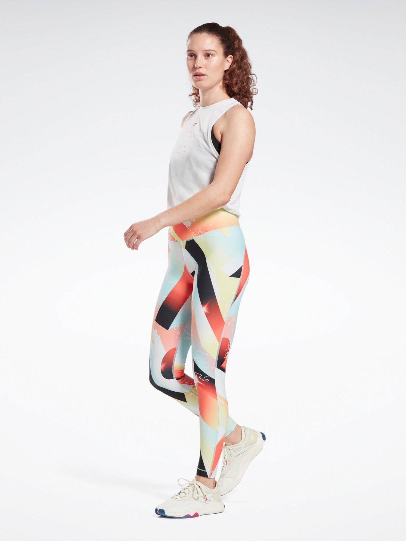 Спортивные леггинсы Reebok LUX BOLD - RETRO VECTOR модель GL2834 Фото