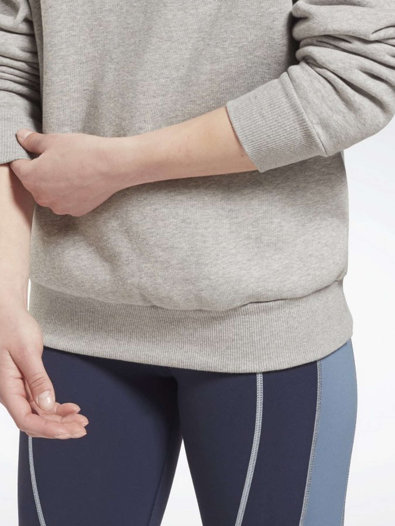 Свитшот Reebok RI BL FLEECE CREW модель GS9377 Фото