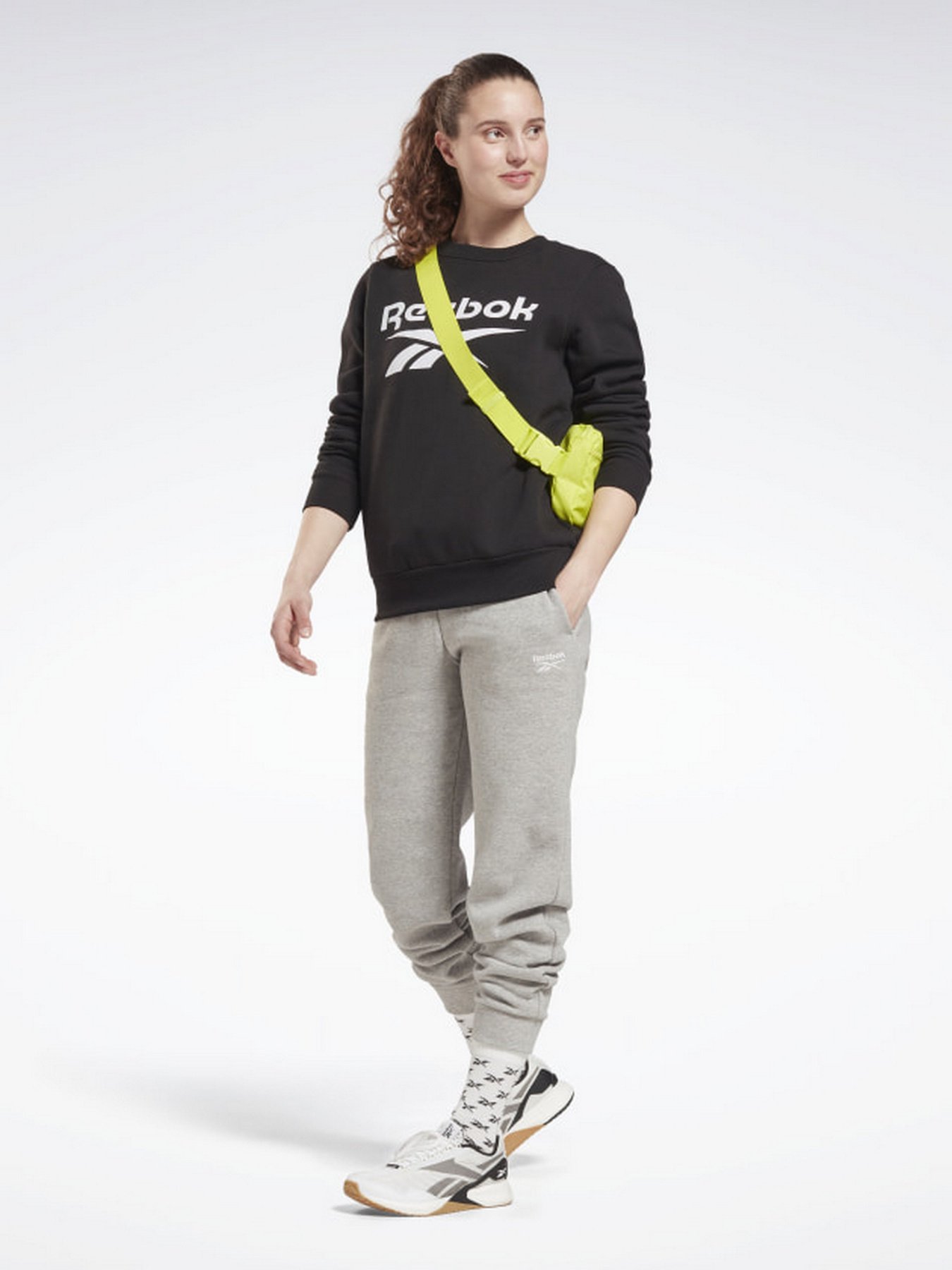 Свитшот Reebok RI BL FLEECE CREW модель GS9378 Фото