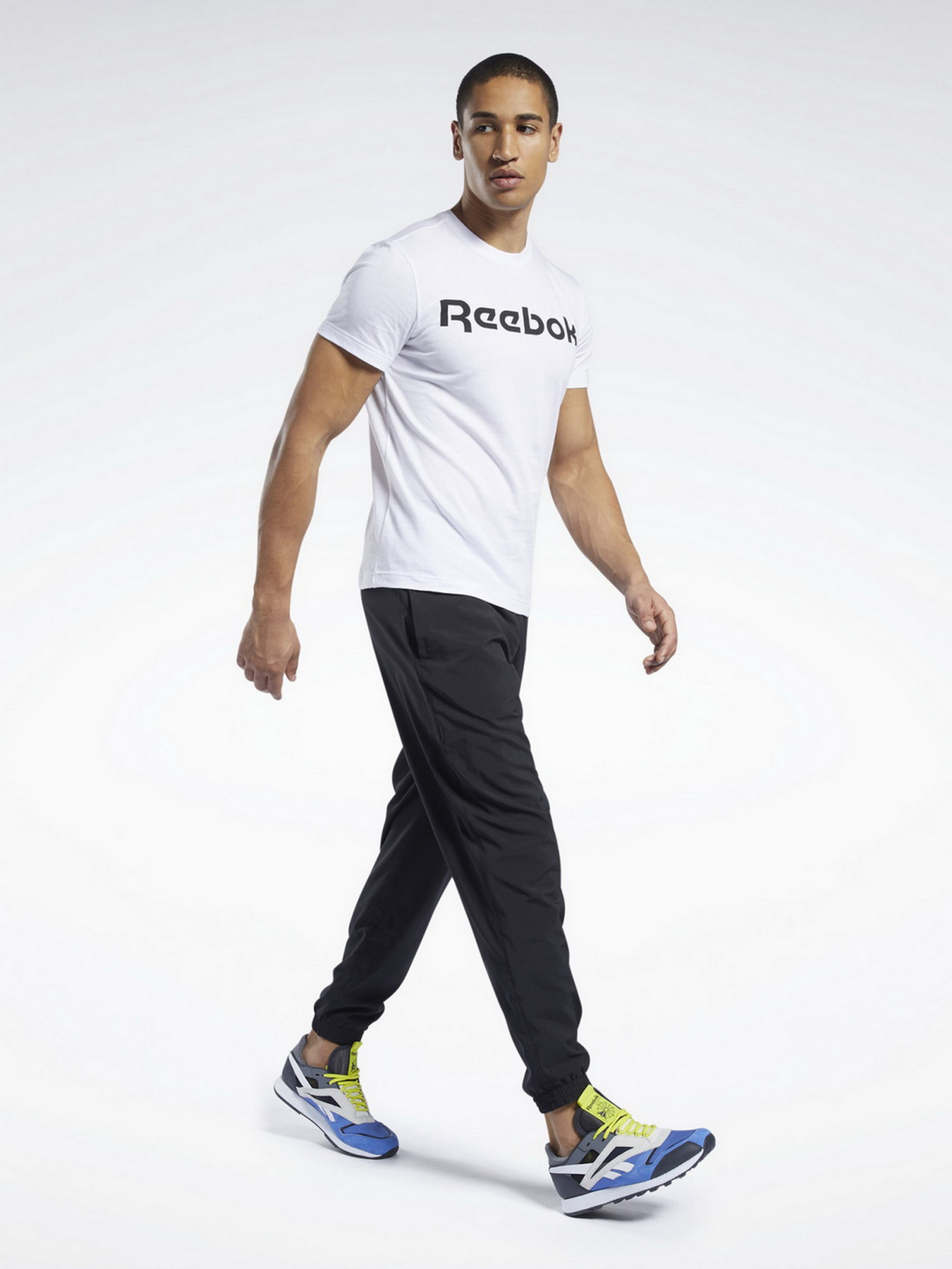 Штаны спортивные Reebok Training Essentials Woven Cuffed модель FP9141 Фото