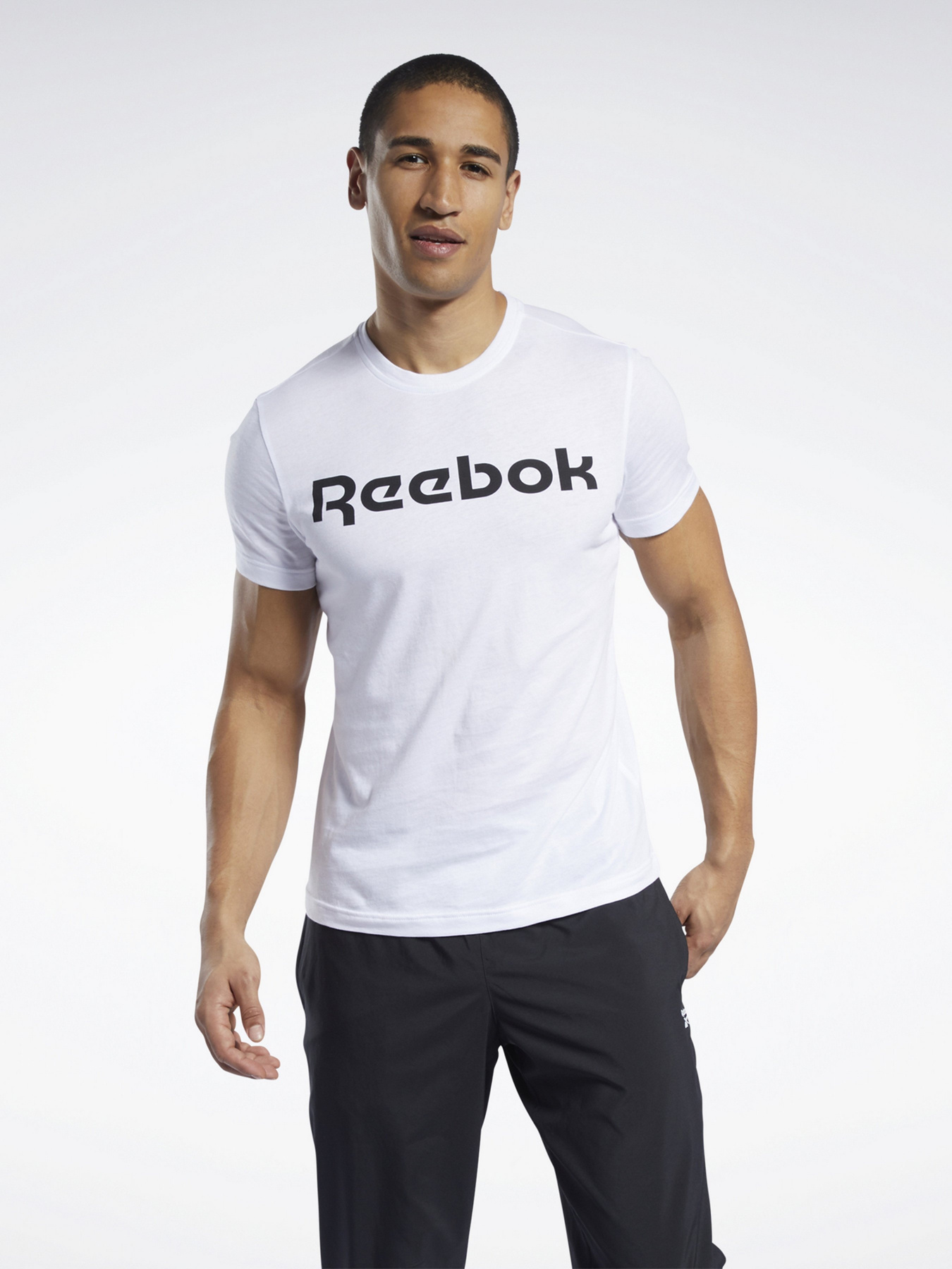 Футболка Reebok Graphic Series Linear Logo модель FP9163 Фото