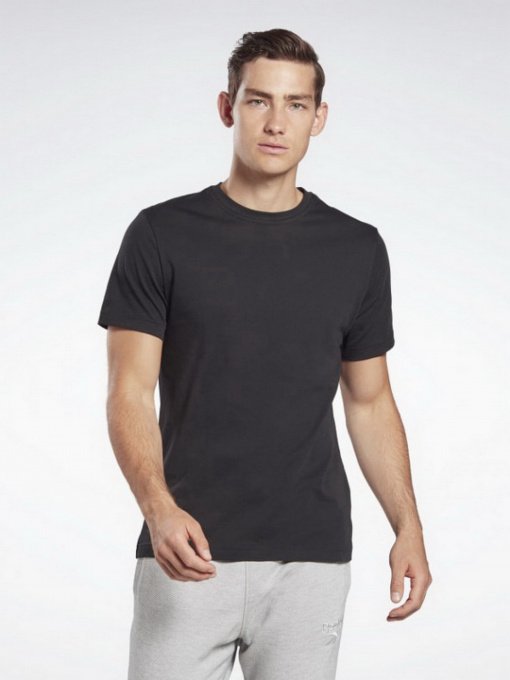 Футболка Reebok Gb Short Sleeve Cotton Vector модель FT9617 Фото