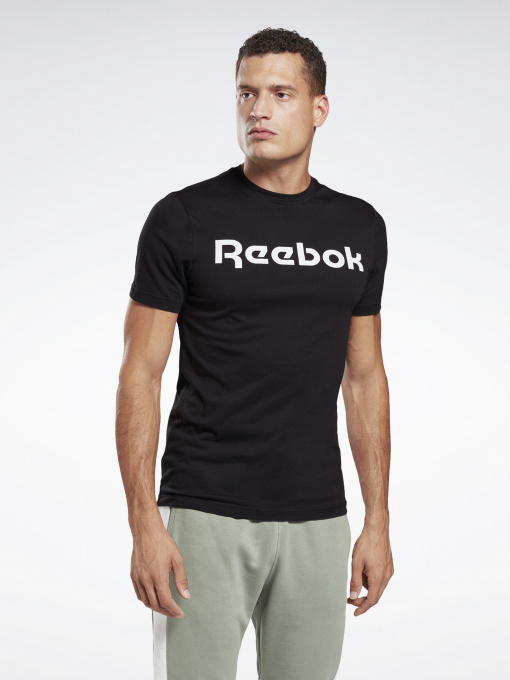 Футболка Reebok Graphic Series Linear Logo модель GJ0136 Фото