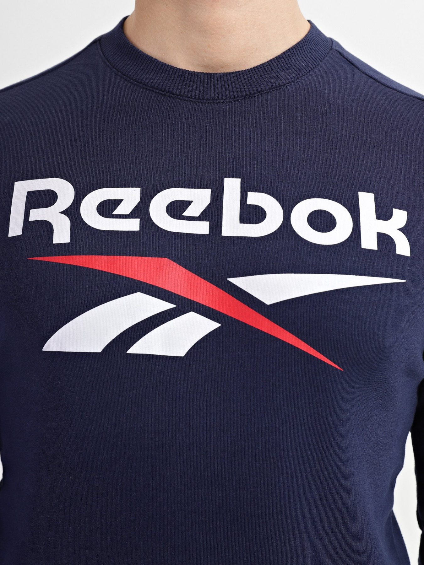 Світшот Reebok Identity Big Logo Crew модель GJ0527 Фото