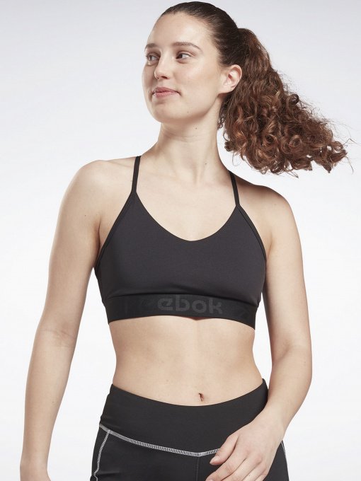 Топ спортивный Reebok Strappy Back Low-Impact модель GR9459 Фото