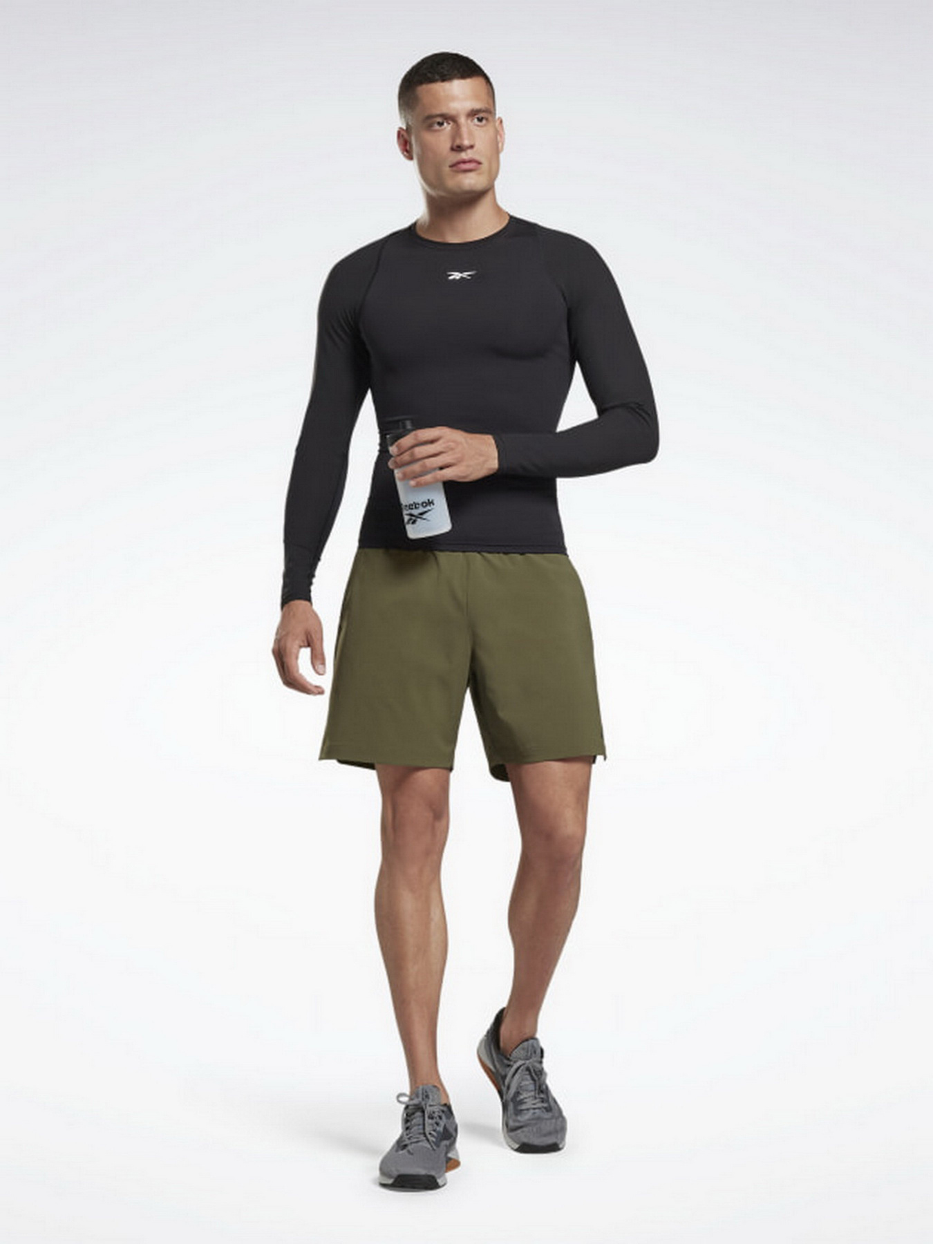 Кофта спортивная Reebok UNITED BY FITNESS COMPRESSION модель GT3225 Фото