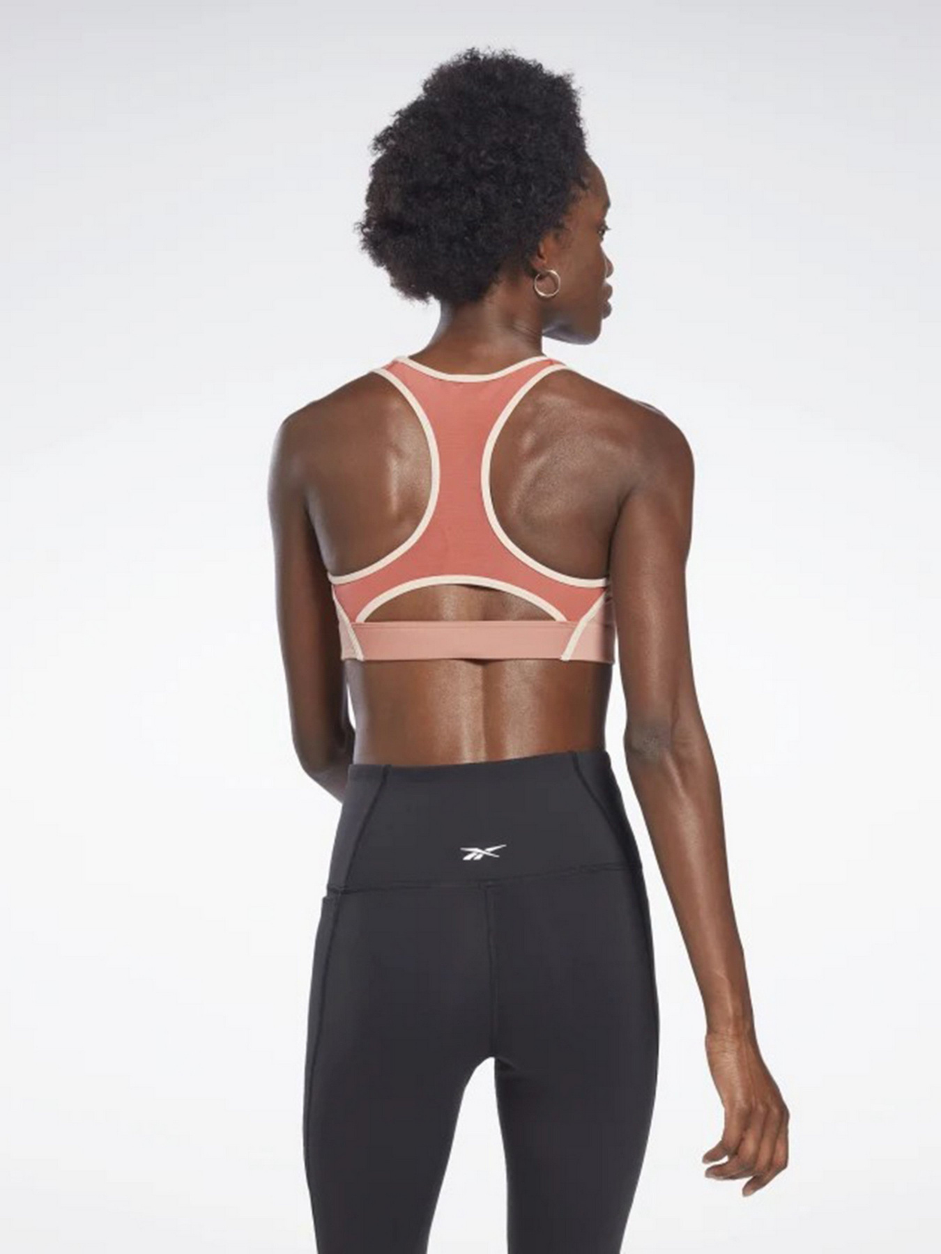 Спортивний топ Reebok Lux Racer Padded Colorblocked модель H49065 Фото