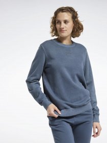 Спортивна кофта Reebok Classics Washed Crew модель GF8024 Фото