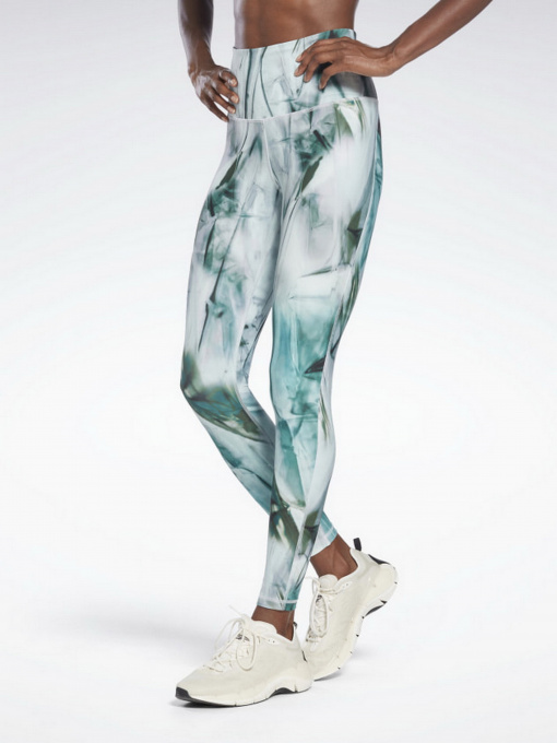 Спортивні леггінси Reebok LUX BOLD HIGH-WAISTED LIQUID ABYSS PRINT модель H56388 Фото