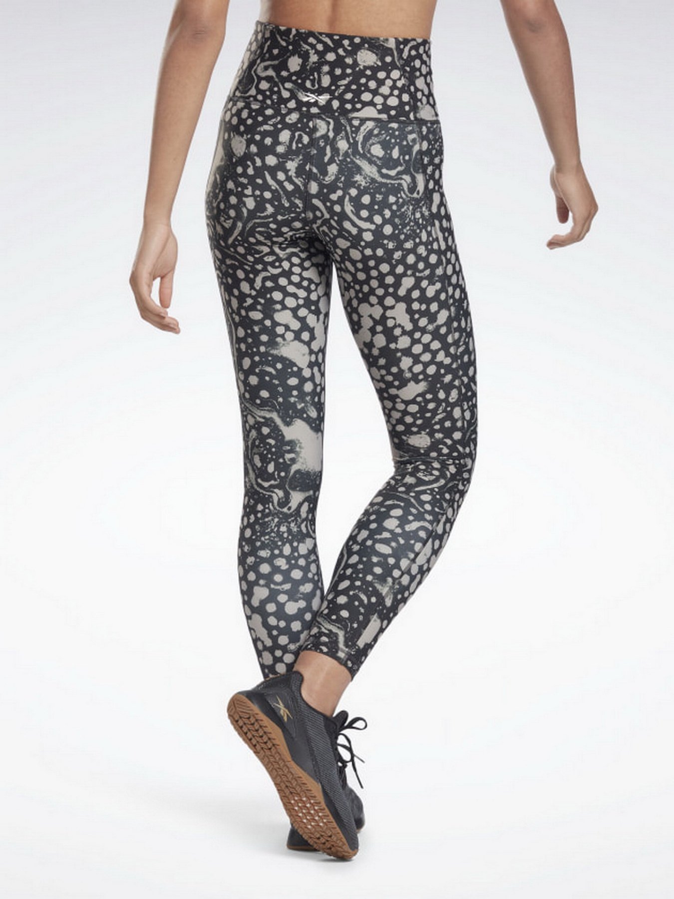 Леггинсы спортивные Reebok CLASSICS LETTUCE EDGE SEAM модель H56392 Фото