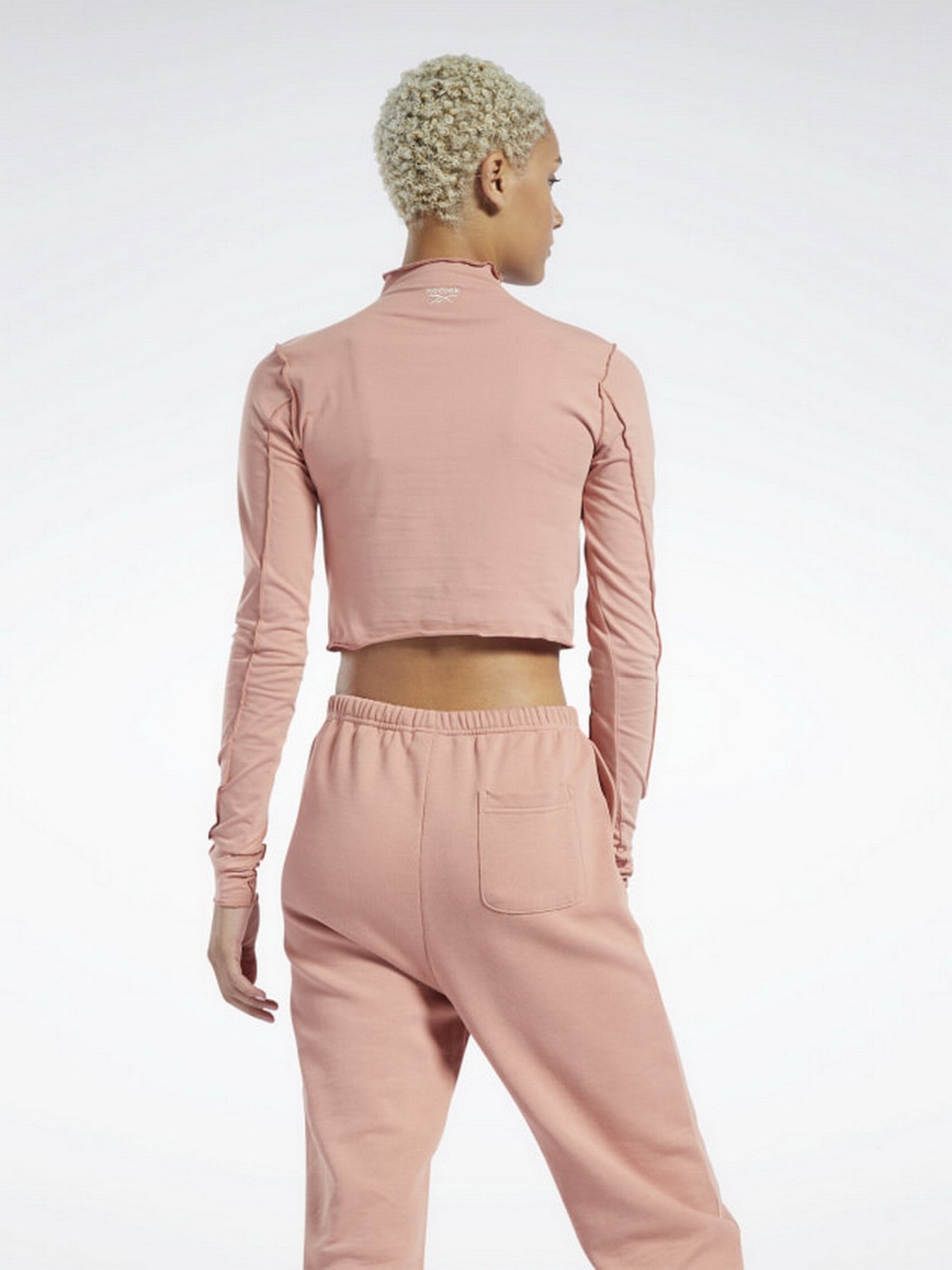 Лонгслив Reebok  CLASSICS LETTUCE EDGE SEAM модель H58676 Фото