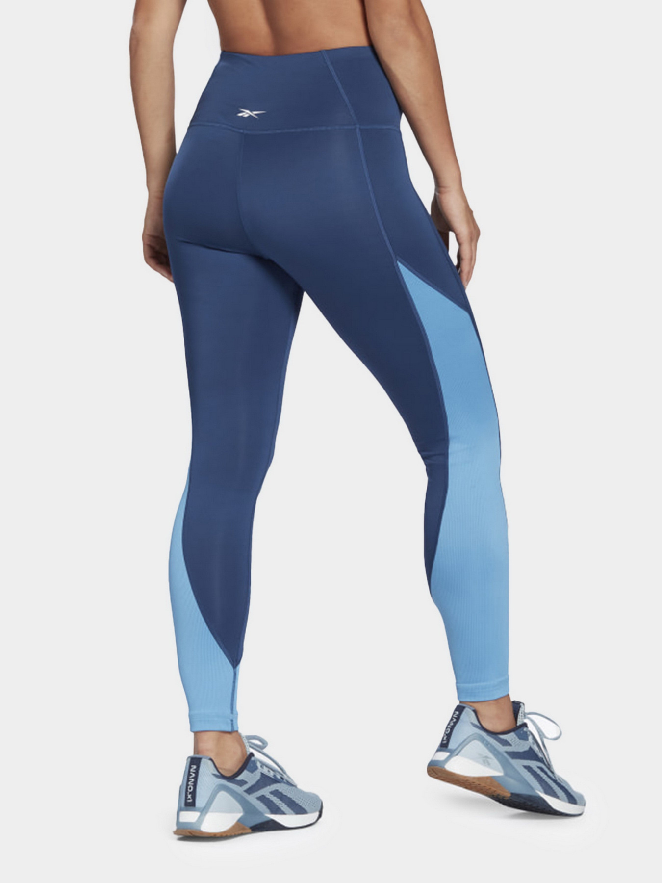 Леггинсы спортивные Reebok Workout Ready Rib High-Rise модель H65569 Фото