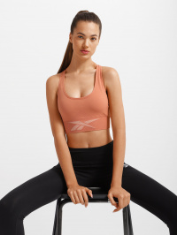 Кораловий - Топ спортивний Reebok WORKOUT READY SEAMLESS