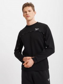 Свитшот Reebok PIPING CREW модель HA1067 Фото