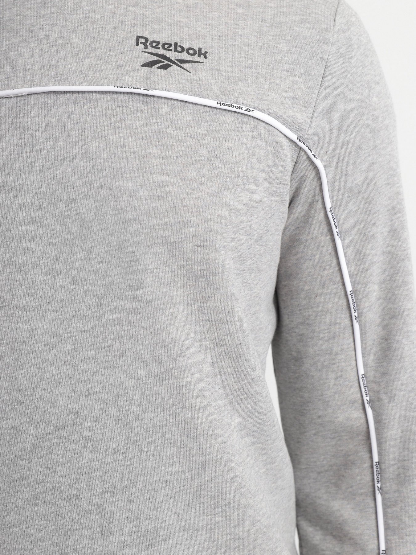 Свитшот Reebok Piping Crew модель HA1069 Фото