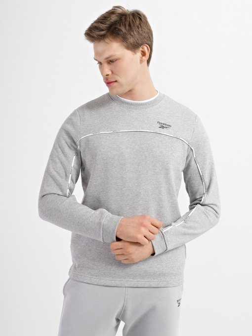 Світшот Reebok Piping Crew модель HA1069 Фото