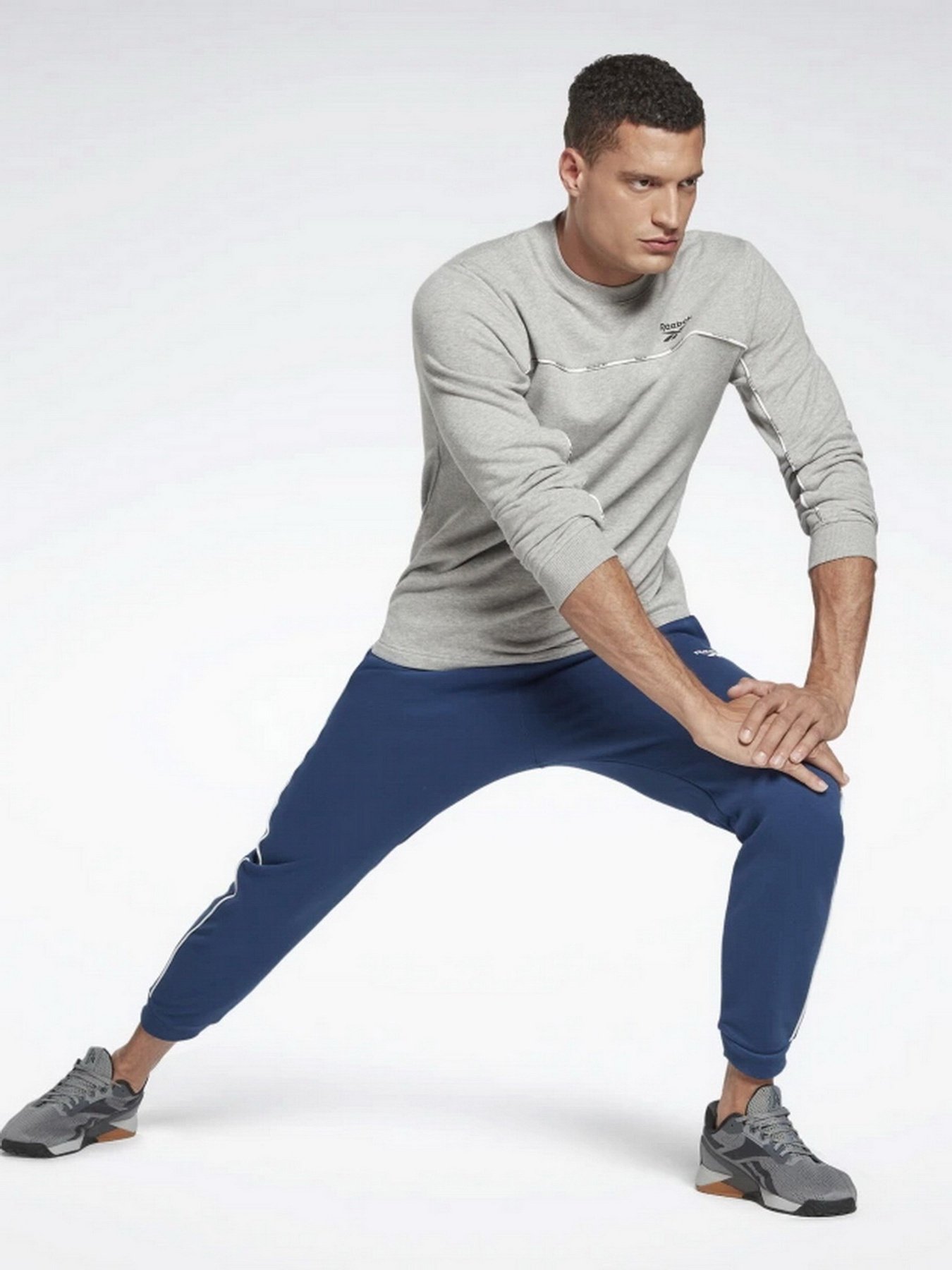 Світшот Reebok Piping Crew модель HA1069 Фото