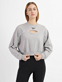 Свитшот Reebok Piping Crewneck модель HB2336 Фото