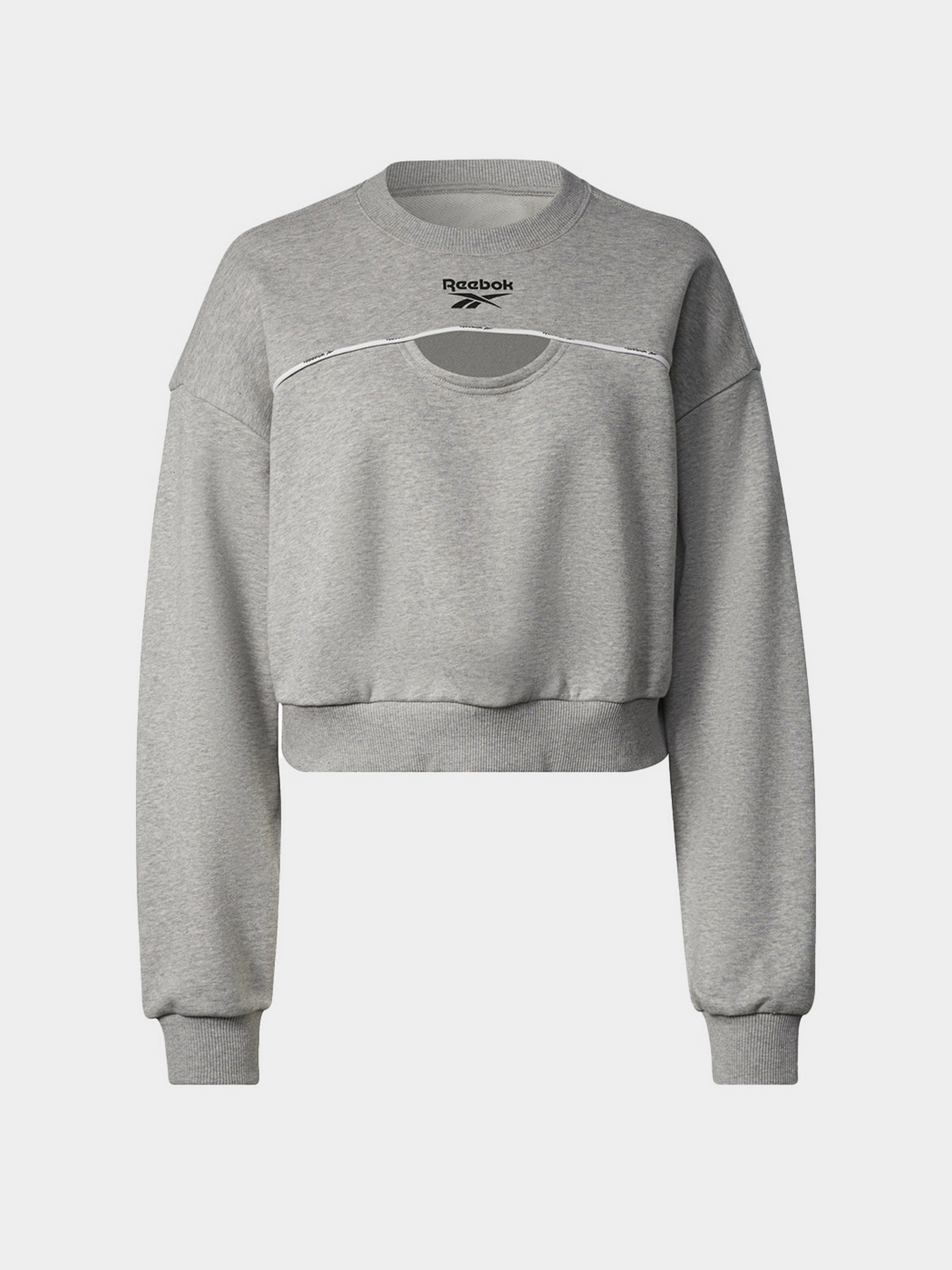 Світшот Reebok Piping Crewneck модель HB2336 Світшот Reebok Piping Crewneck модель HB2336 Фото