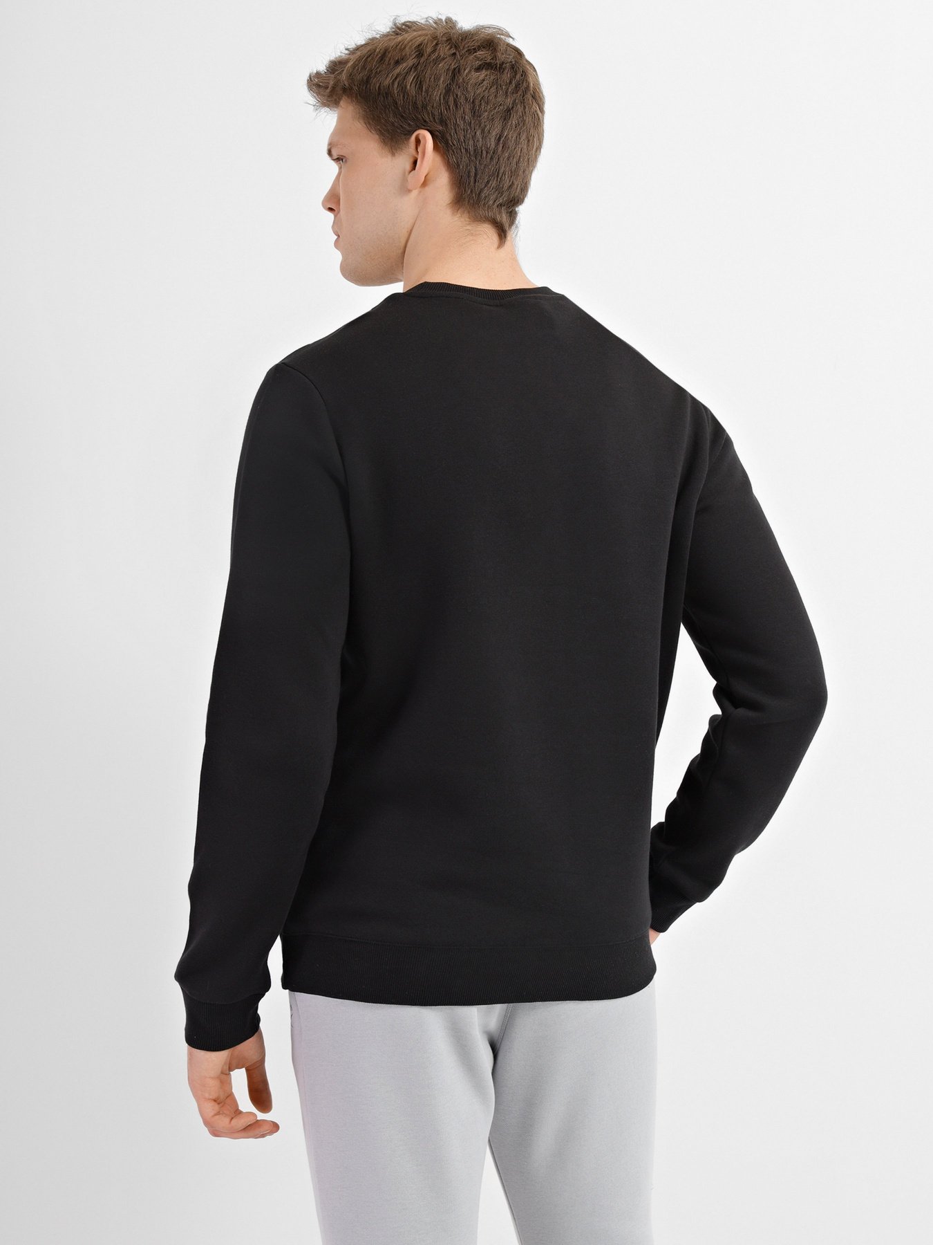 Свитшот Reebok Identity Fleece Crew модель HG4445 Фото