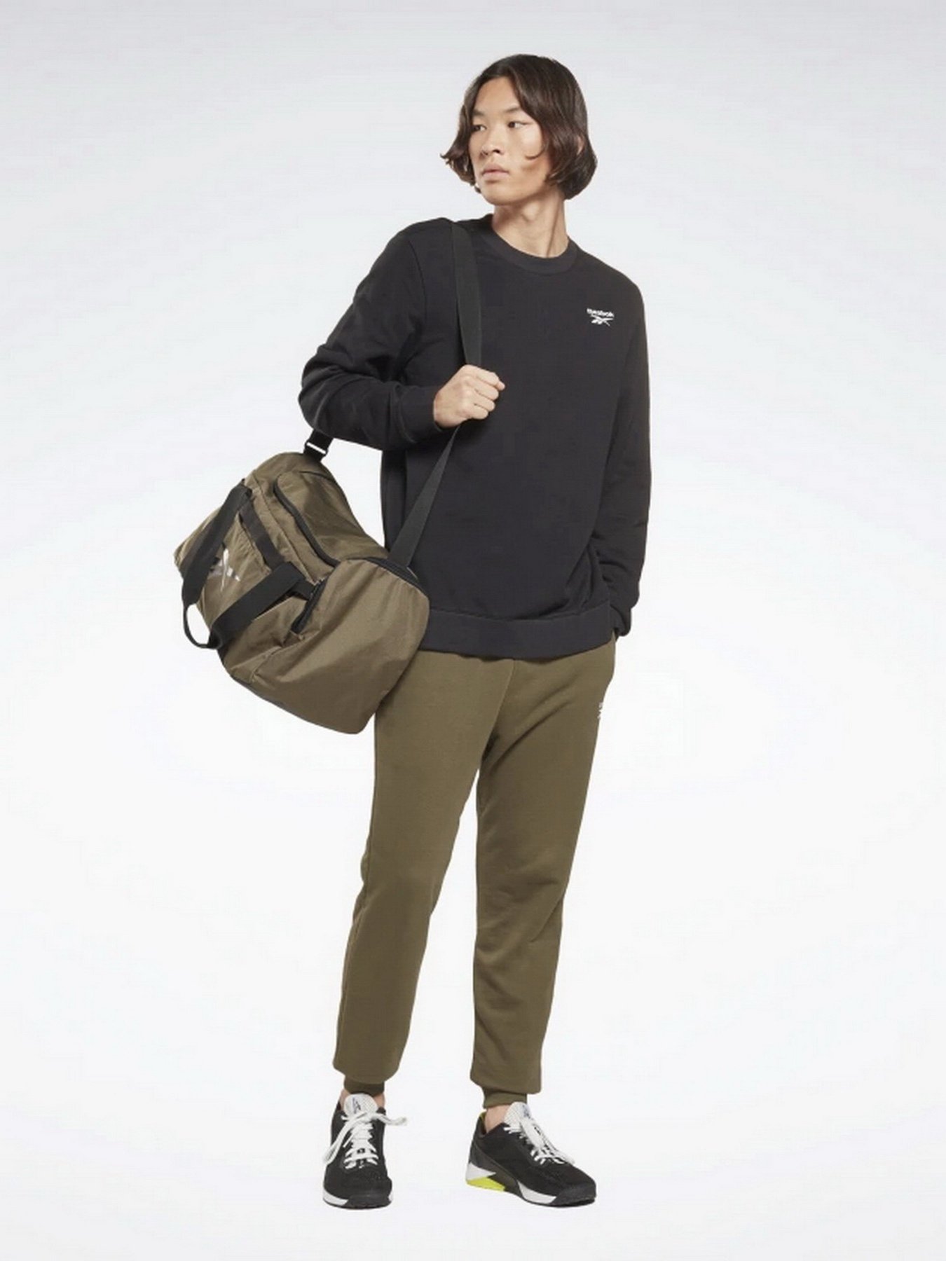 Світшот Reebok Identity Fleece Crew модель HG4445 Фото