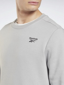 Свитшот Reebok Identity Fleece Crew модель HG4446 Фото