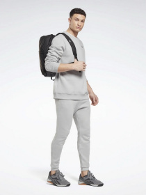 Свитшот Reebok Identity Fleece Crew модель HG4446 Фото