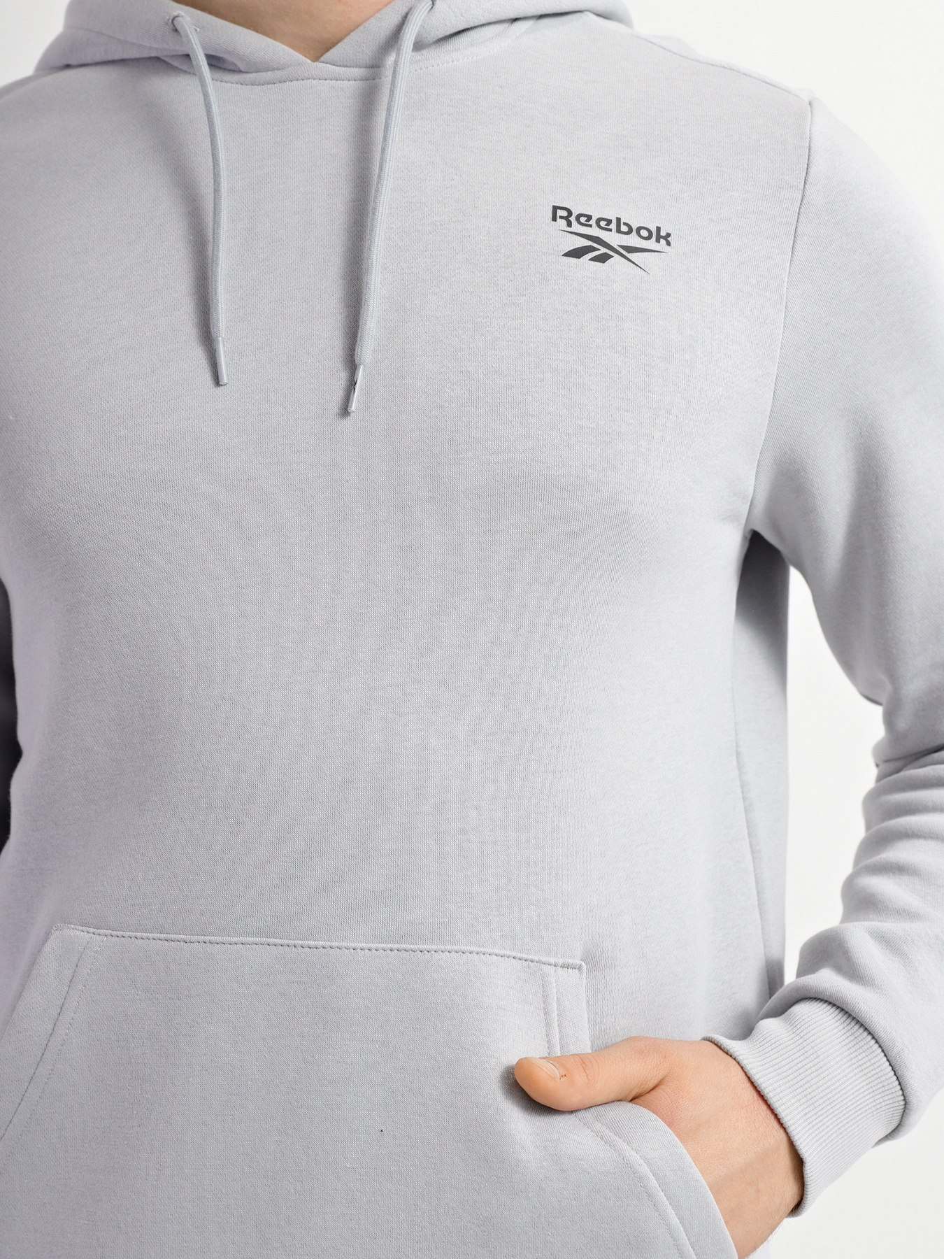 Худи Reebok Identity Fleece модель HG4449 Худи Reebok Identity Fleece модель HG4449 Фото