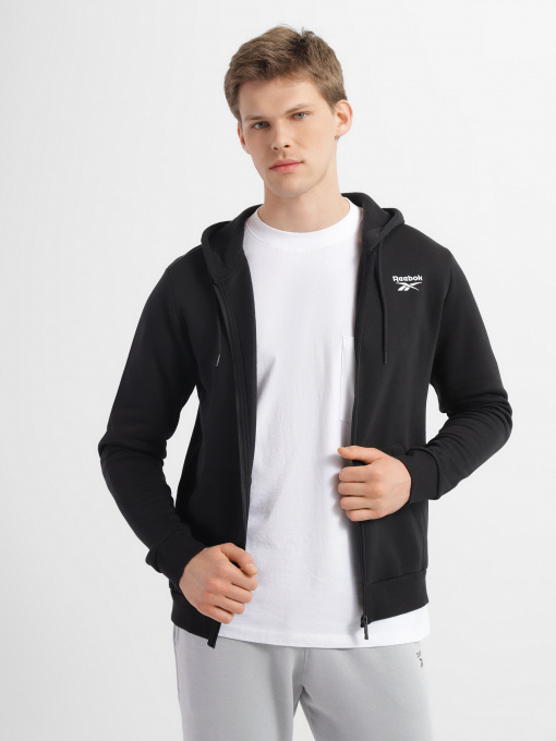 Спортивна кофта Reebok Ri Left Chest Logo модель HG4450 Фото